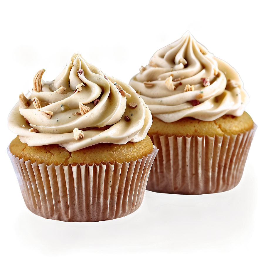 Maple Cupcakes Png 06112024 PNG Image