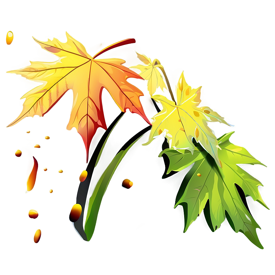 Maple Leaves Falling Png Guk31 PNG Image