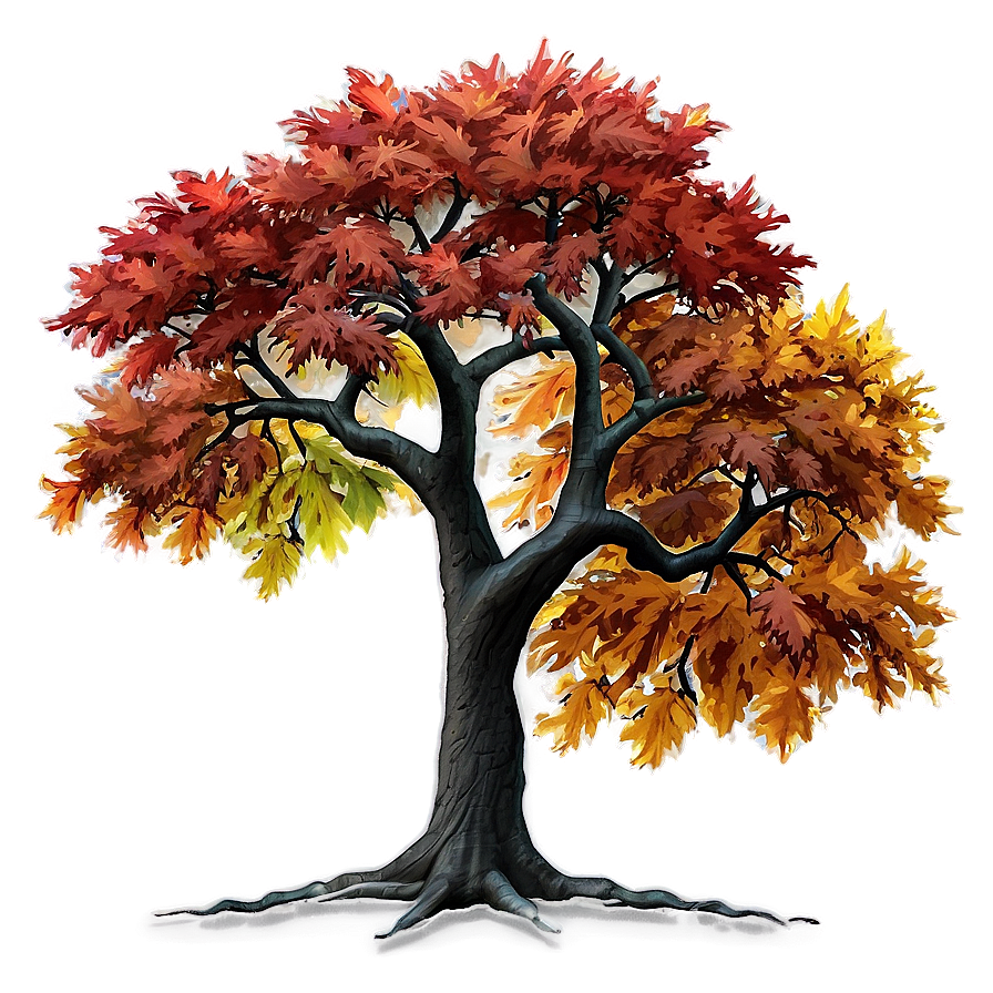 Maple Tree Autumn Splendor Png 06122024 PNG Image