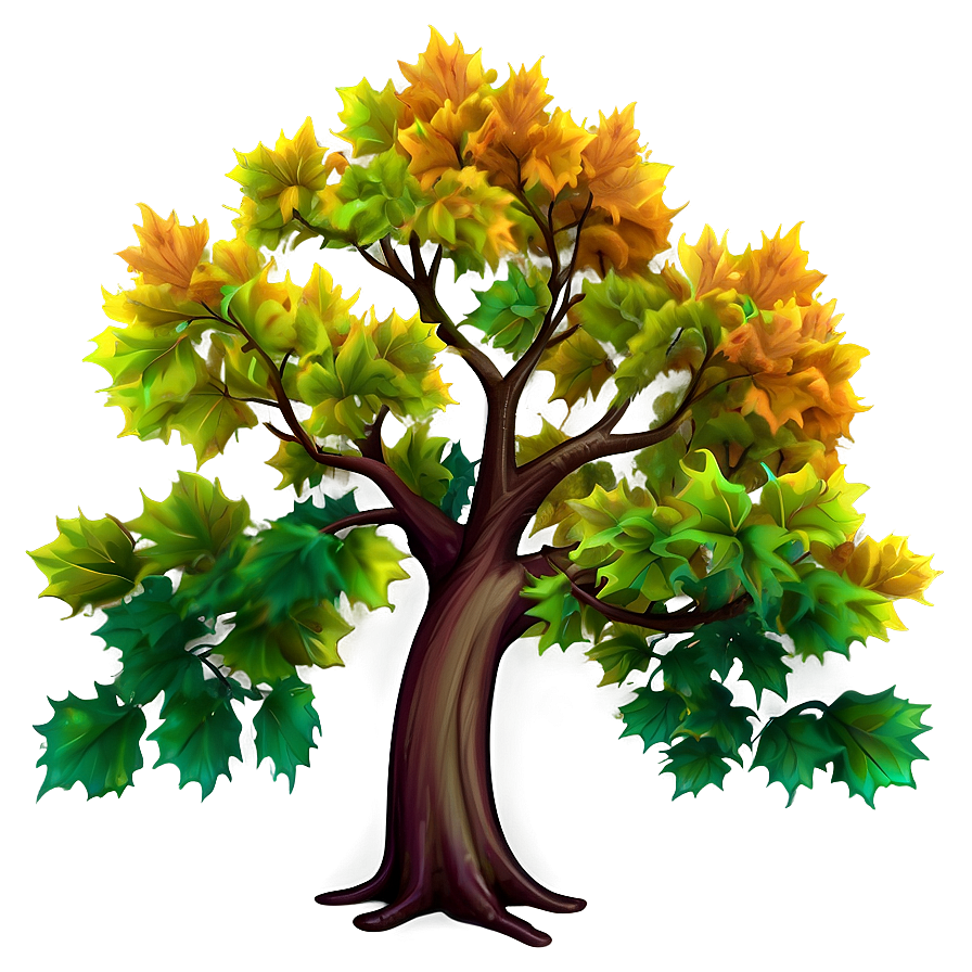 Maple Tree Design Png Qum27 PNG Image