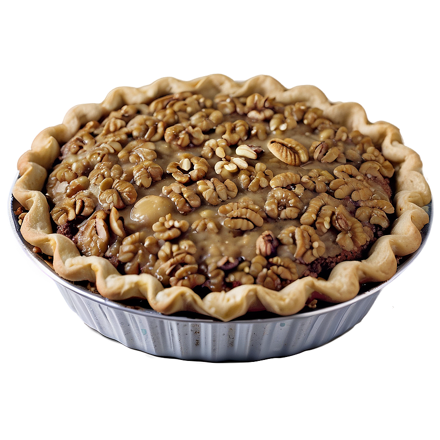 Maple Walnut Pie Png 05232024 PNG Image