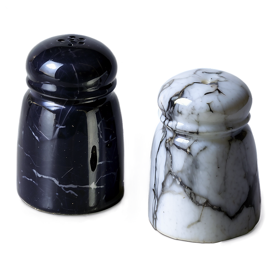 Marble Salt And Pepper Set Png Nyx94 PNG Image