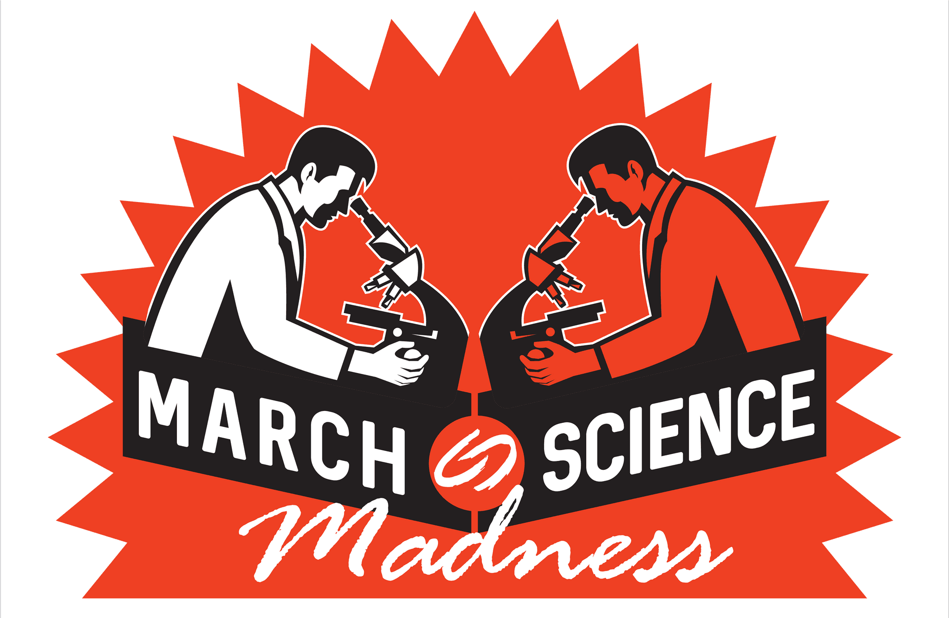 March Science Madness Graphic PNG Image