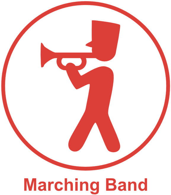 Marching Band Icon PNG Image