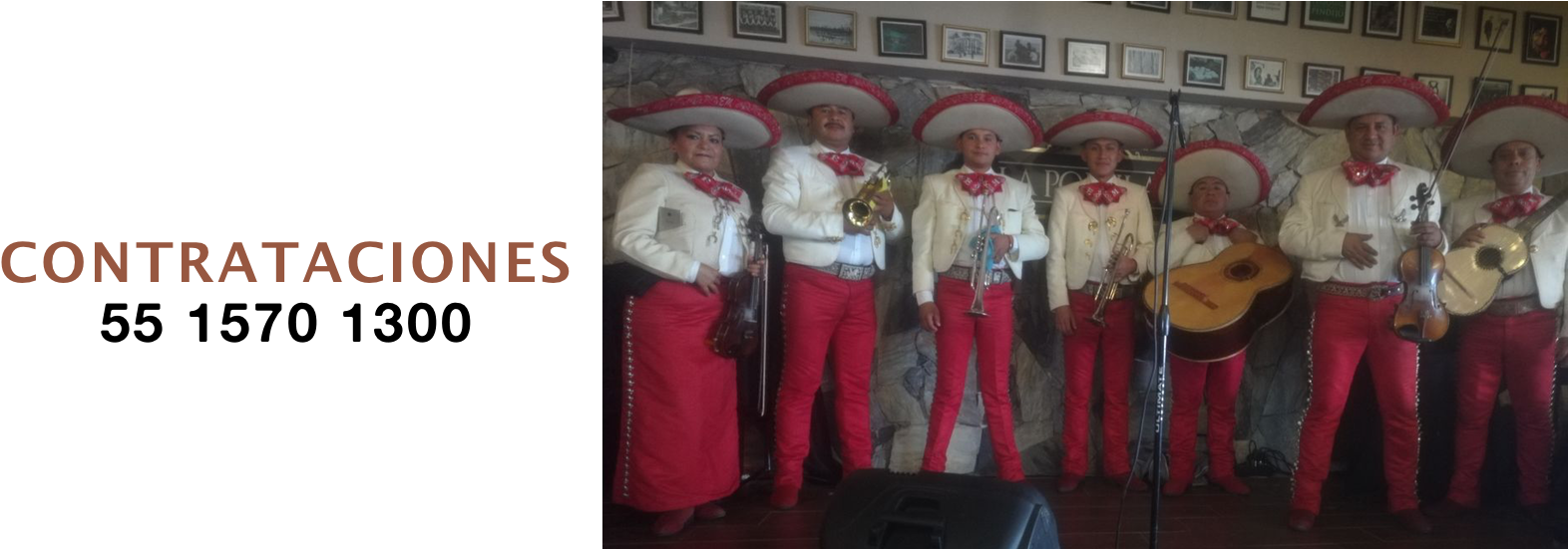 Mariachi Band Performance Contact Info PNG Image