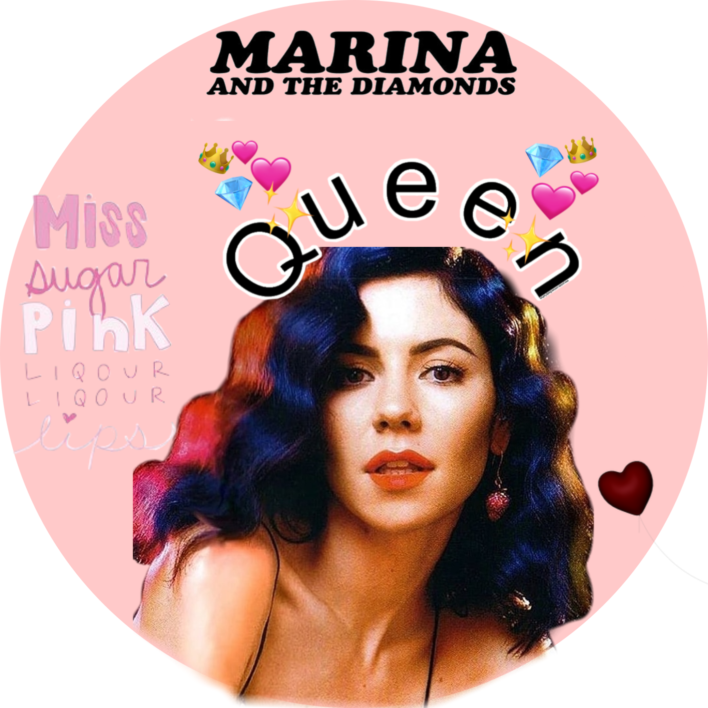 Marina Queen Album Art PNG Image