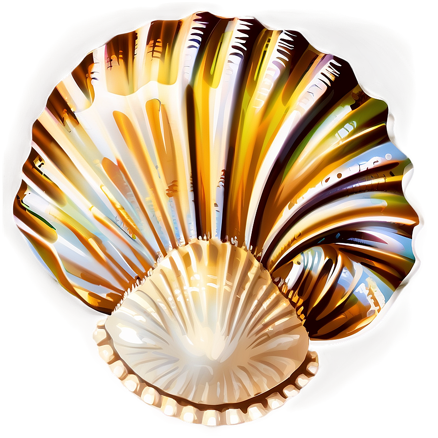 Marine Seashell Clipart Png Saq45 PNG Image