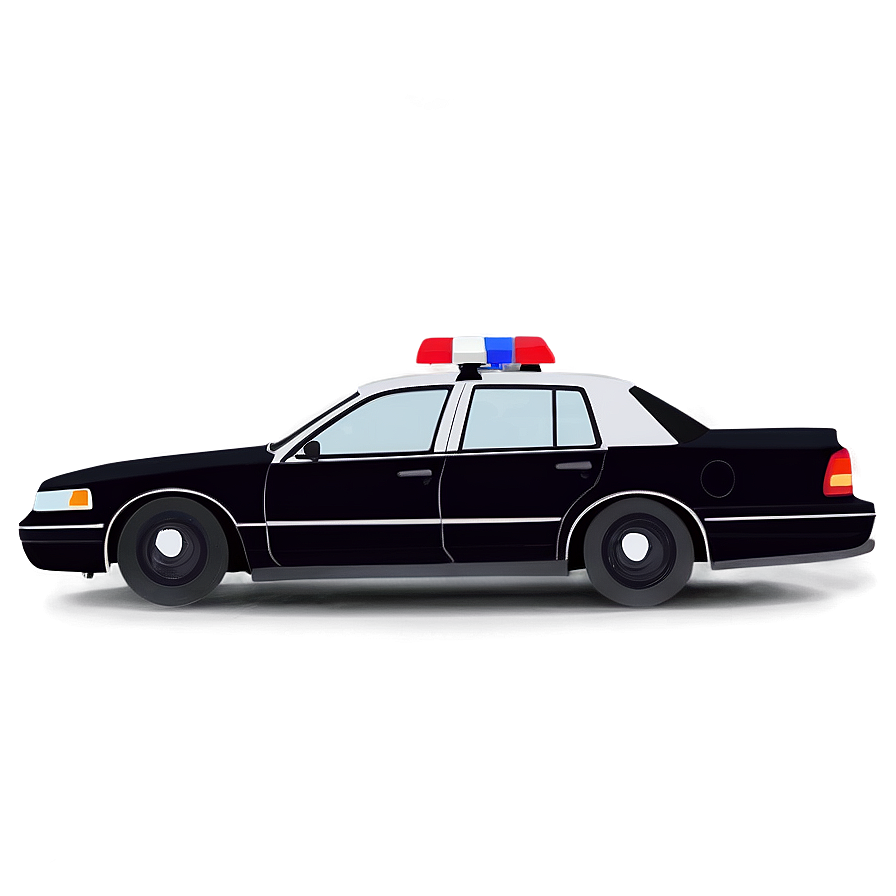 Marked Police Car Png Acw PNG Image