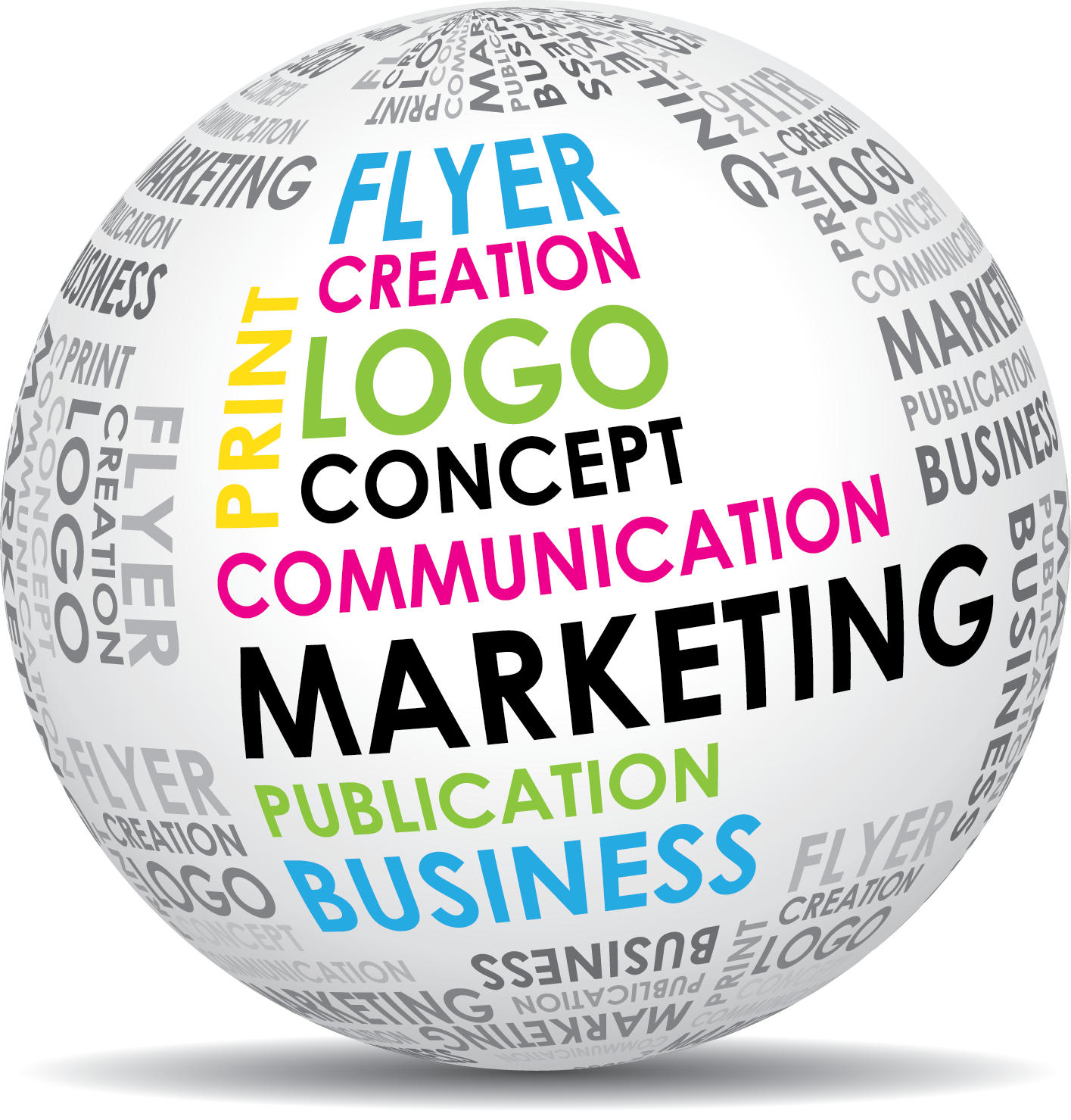 Marketing Concepts Globe PNG Image