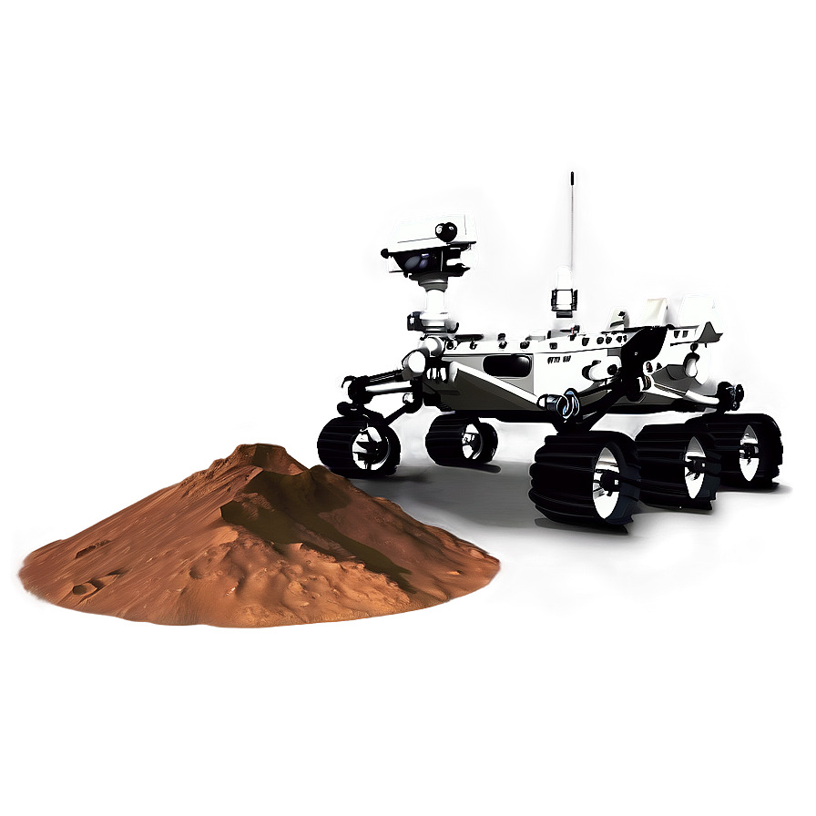 Mars Rover In Action Png Aqq58 PNG Image