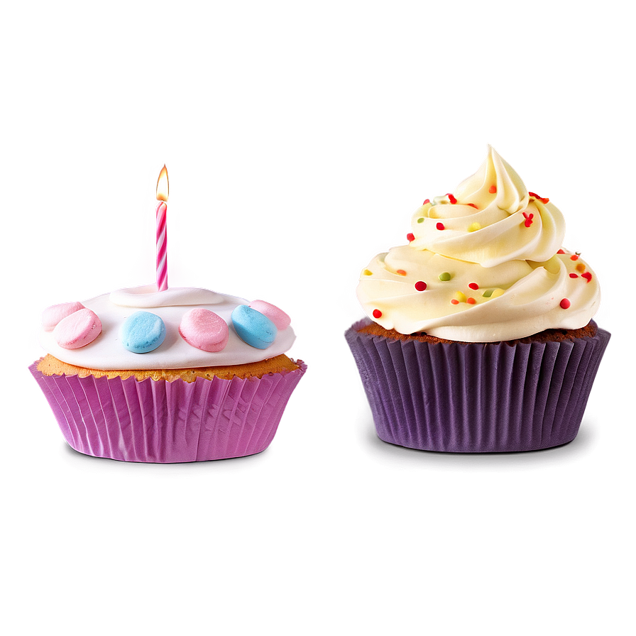 Marshmallow Cupcakes Png 62 PNG Image