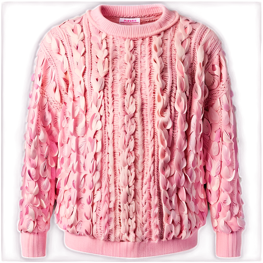 Marshmallow Pink Sweater Png 89 PNG Image