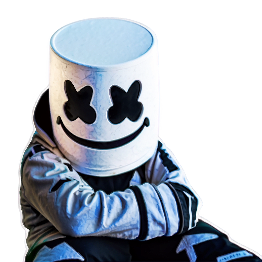 Marshmello Art Png Dwd22 PNG Image