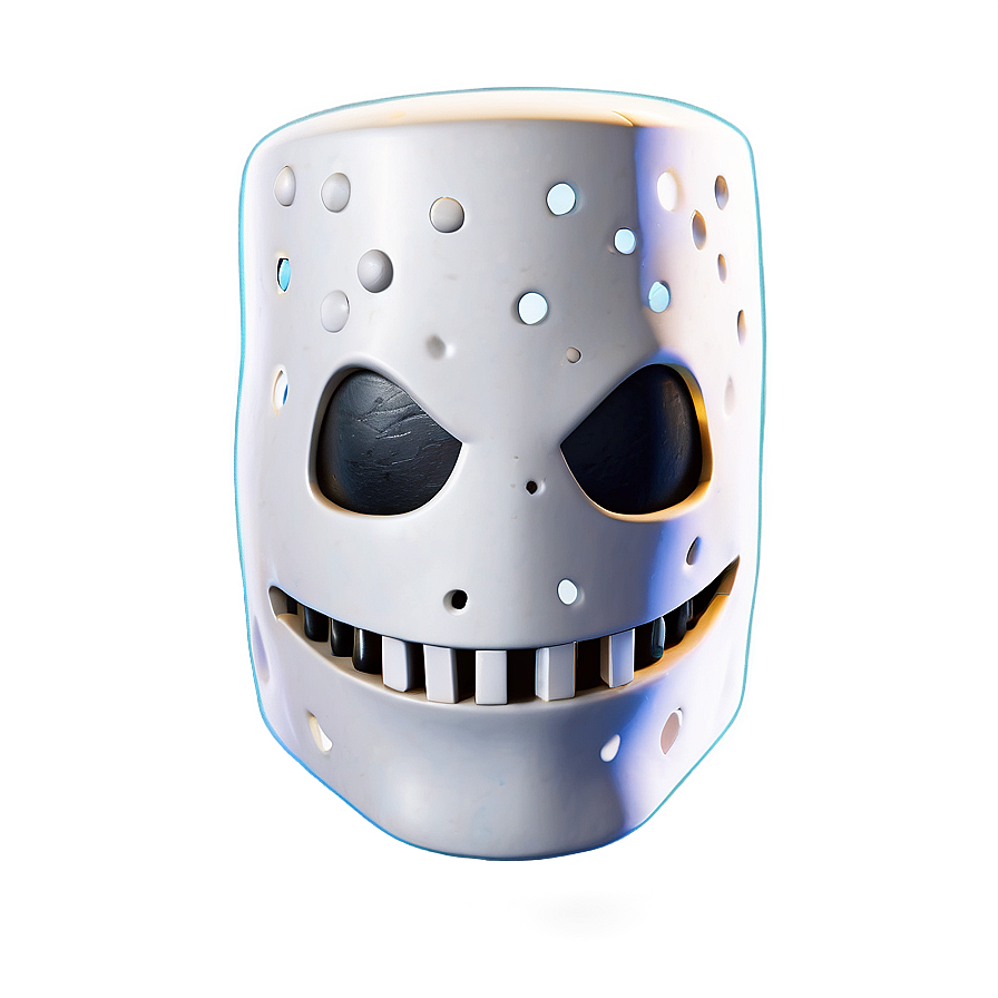 Marshmello Face Reveal Fortnite Png 79 PNG Image