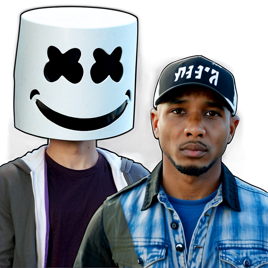 Marshmello Friends Cover Png Abe PNG Image