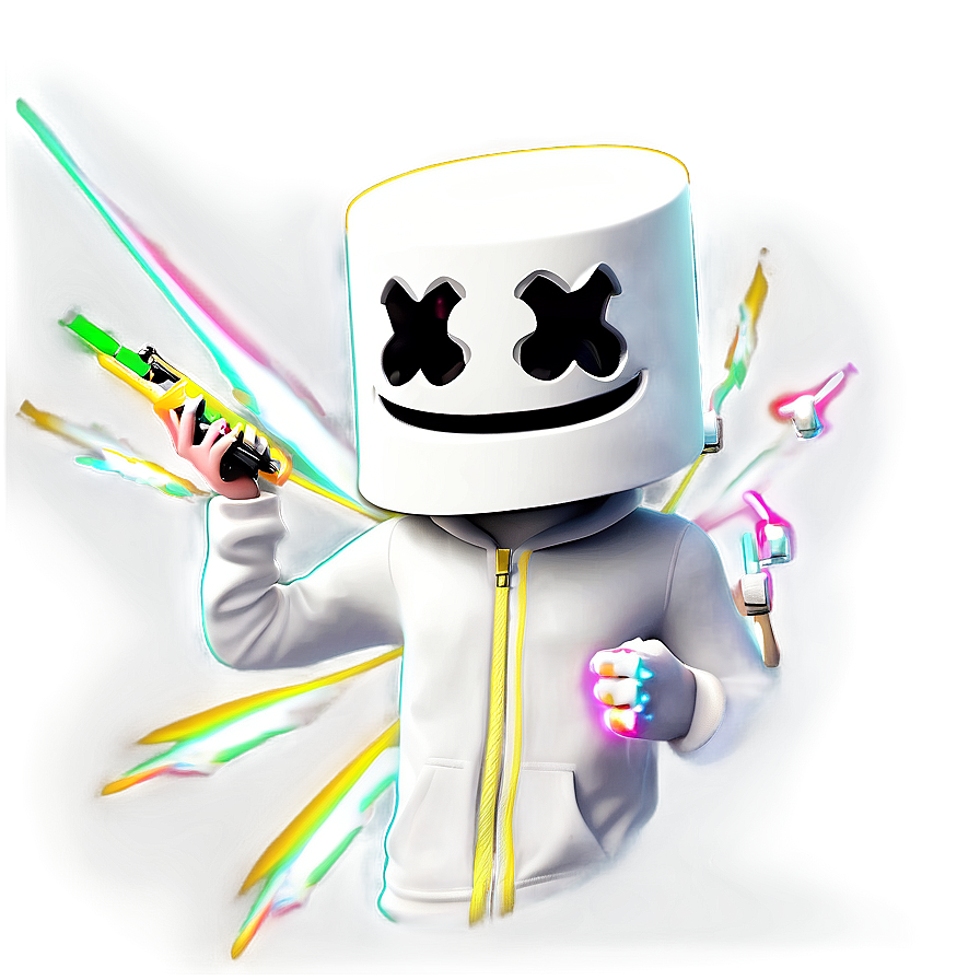 Marshmello Helmet Fortnite Png 06252024 PNG Image