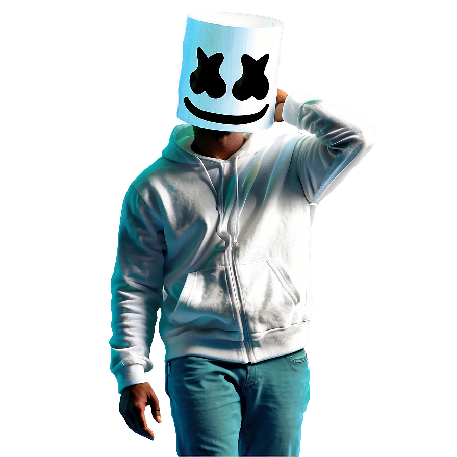 Marshmello Silhouette Png 06202024 PNG Image