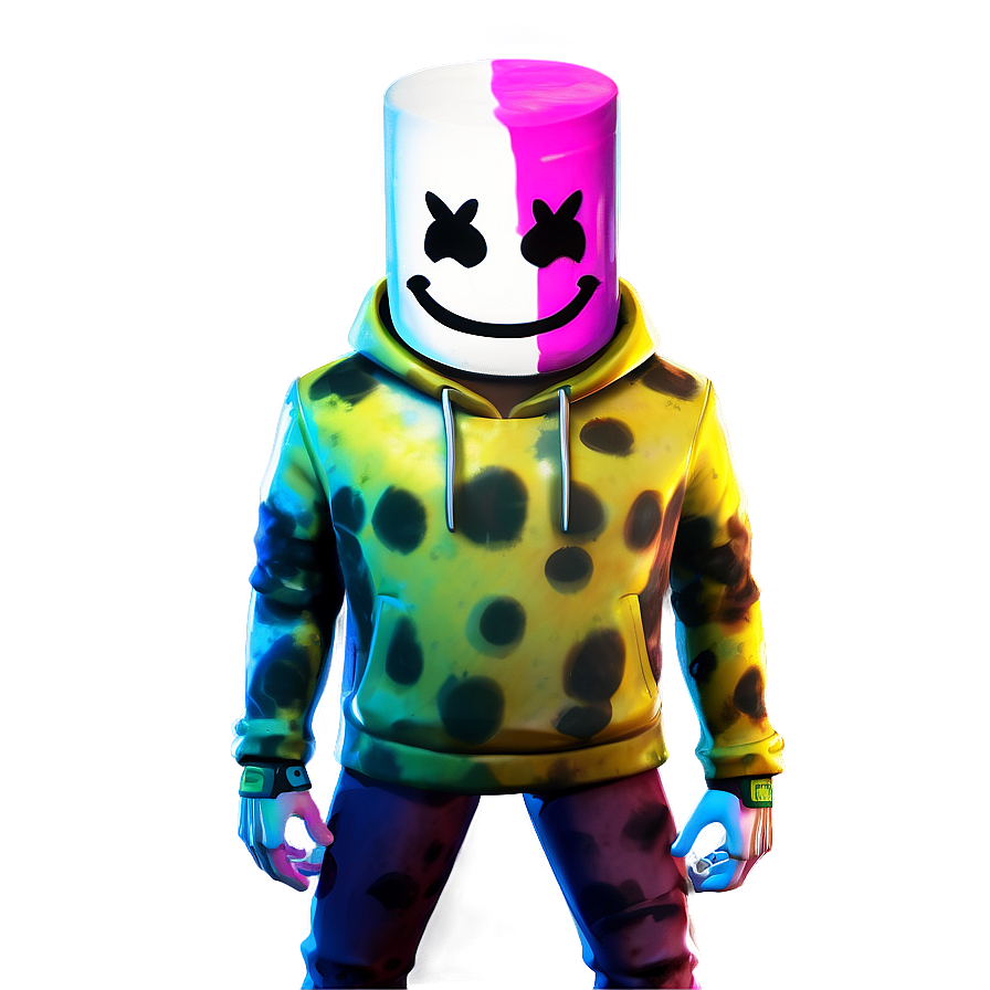 Marshmello Skin Fortnite Png Jsn78 PNG Image