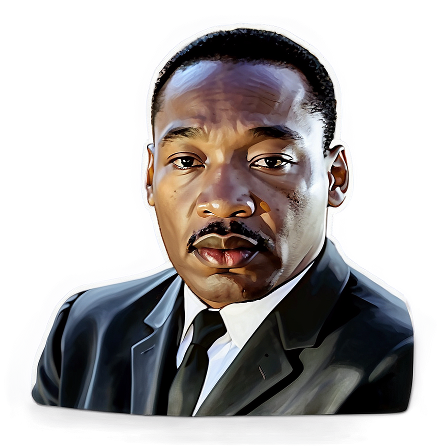 Martin Luther King Jr Inspirational Png Peo PNG Image