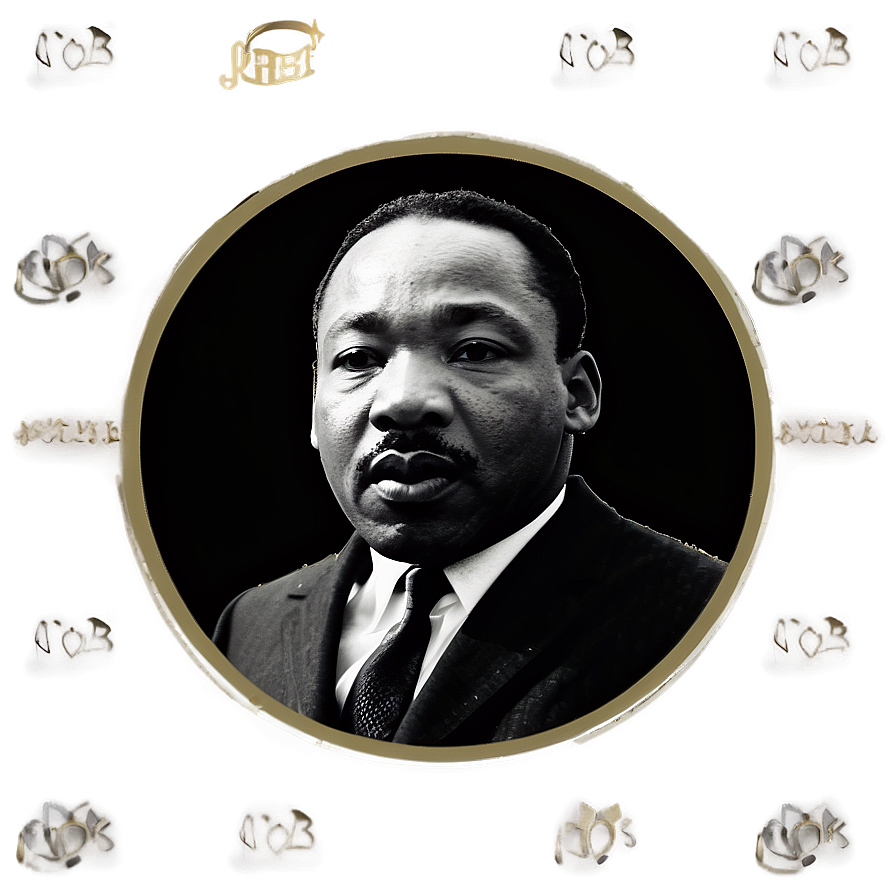 Martin Luther King Nobel Prize Png Ppb PNG Image