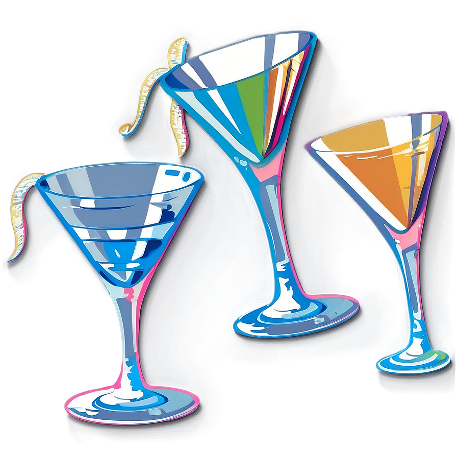 Martini Glass Reflections Png Aes16 PNG Image