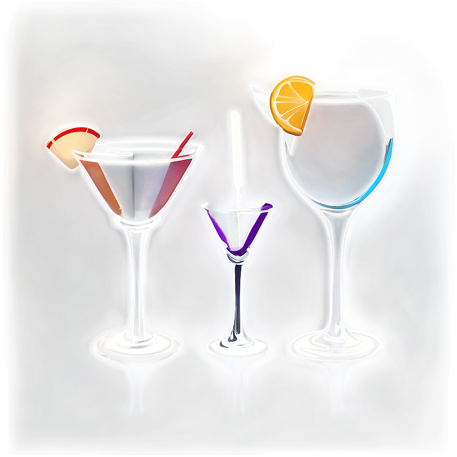 Martini Glass Silhouette Png Dje PNG Image