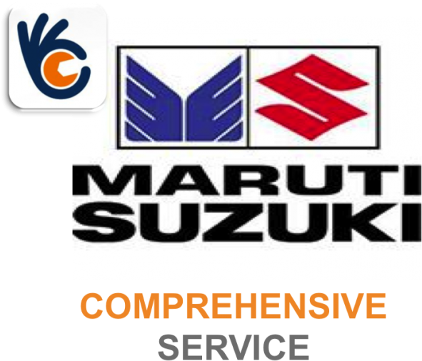 Maruti Suzuki Comprehensive Service Logo PNG Image