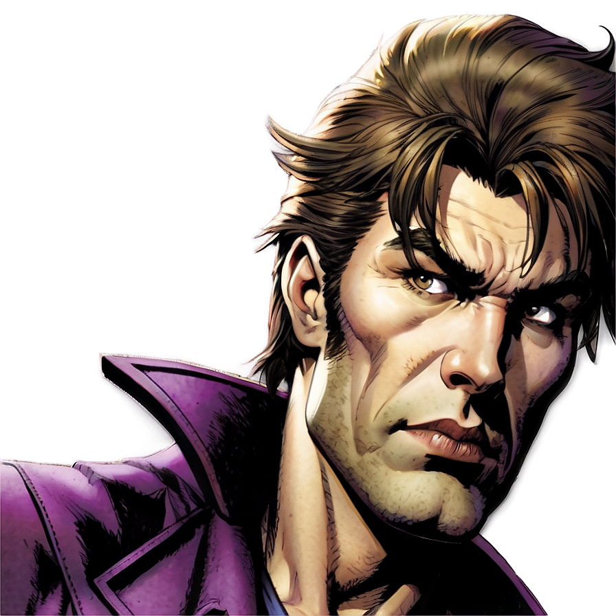 Marvel Comics Gambit Png 32 PNG Image