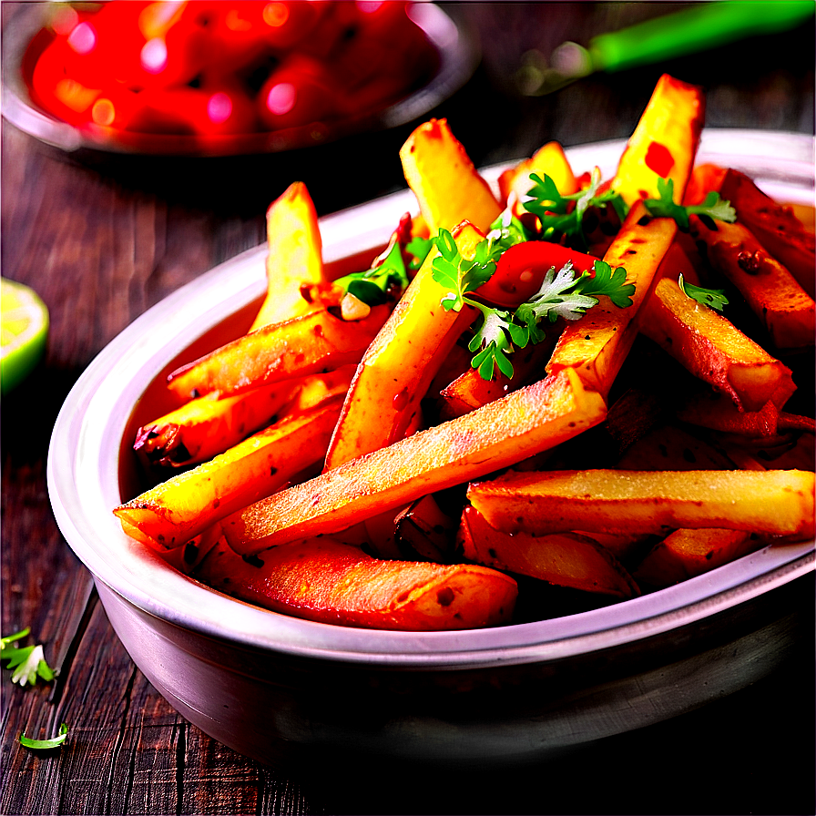 Masala Fries Indulgence Png Tgx76 PNG Image