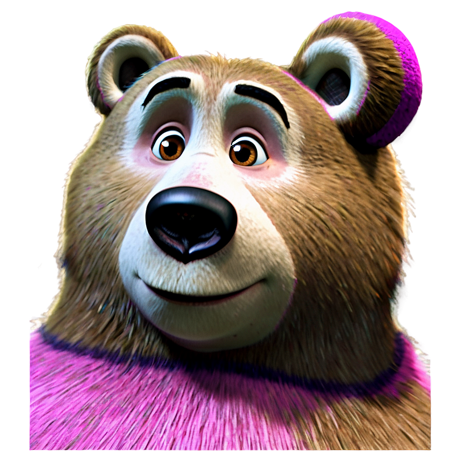 Masha And The Bear Playhouse Png Rbr PNG Image