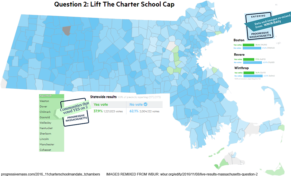 Massachusetts Charter School Vote Map PNG Image