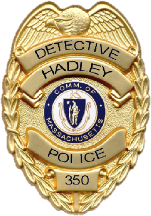 Massachusetts Police Detective Badge PNG Image