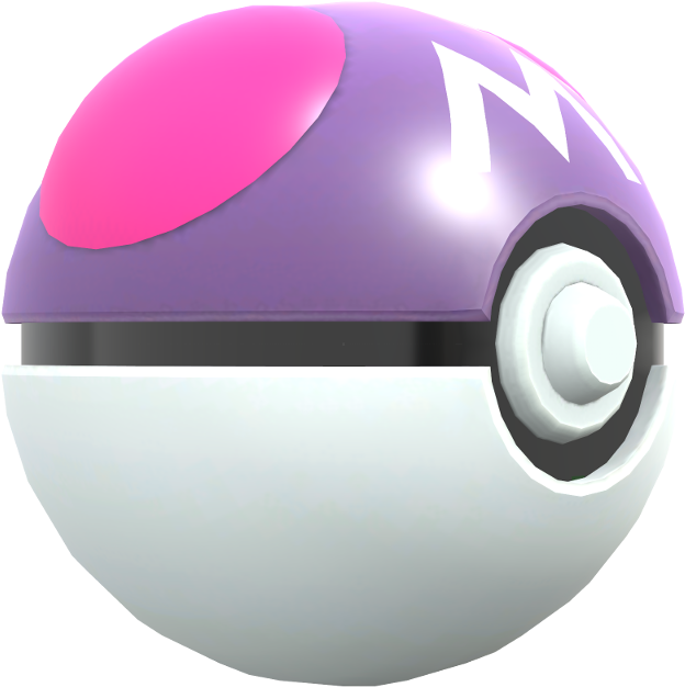 Master Ball Pokemon Item PNG Image