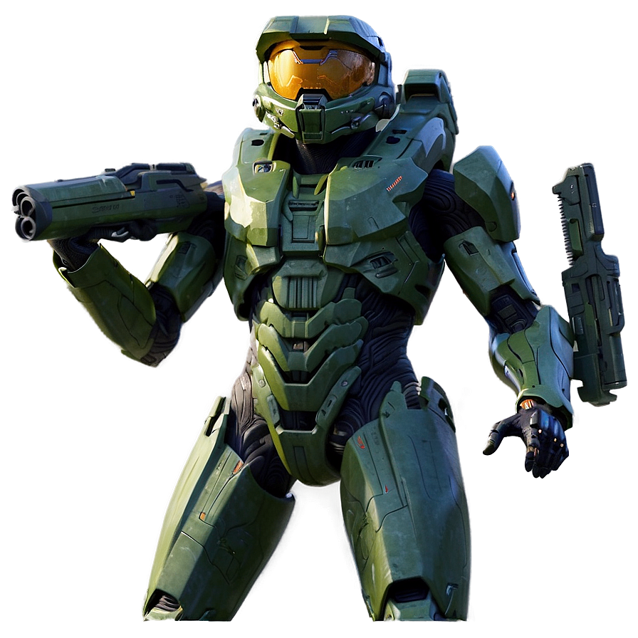 Master Chief And Prometheans Png 45 PNG Image