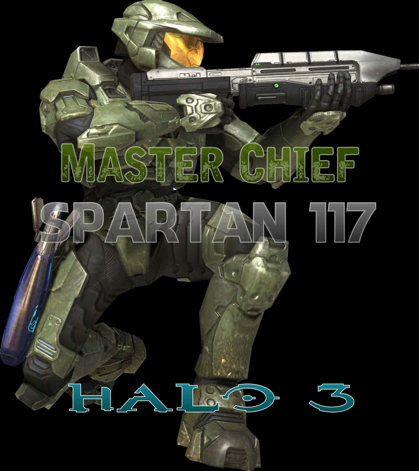 Master Chief Halo3 Promotional Art PNG Image