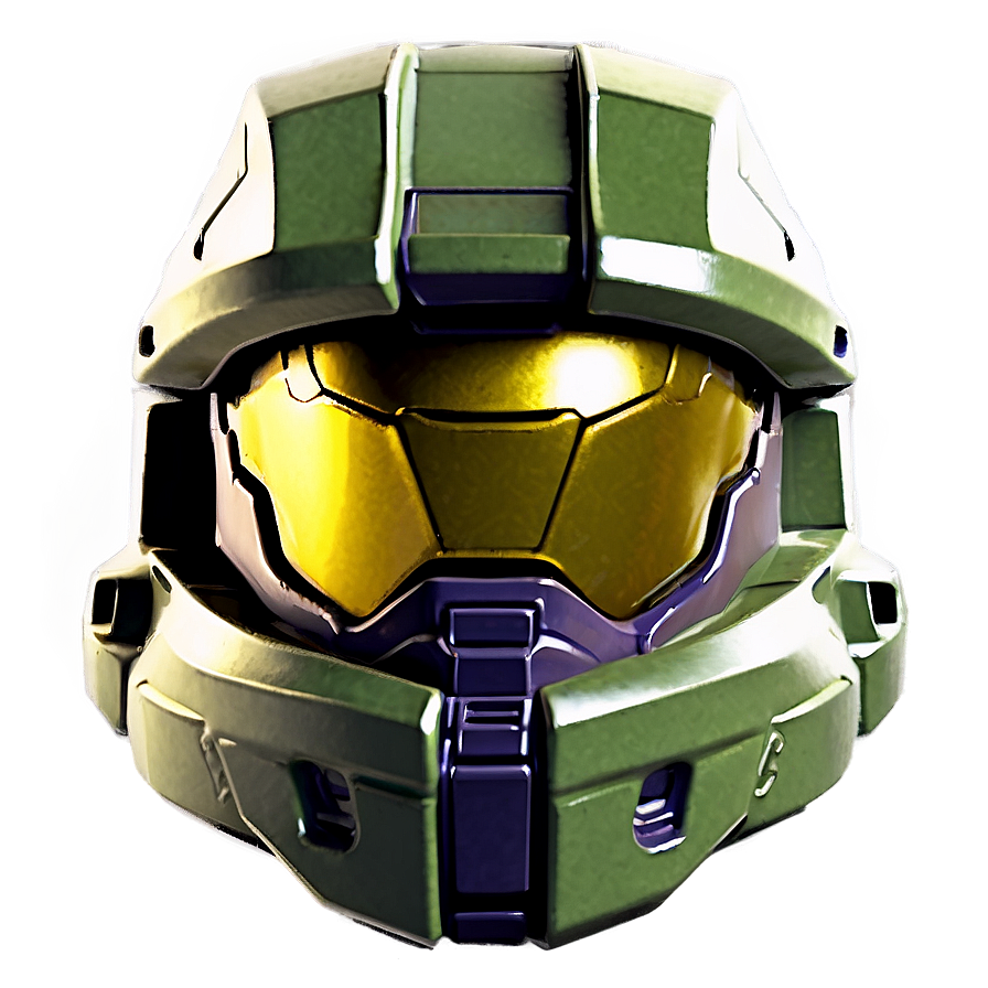 Master Chief Helmet Close-up Png Pjx PNG Image