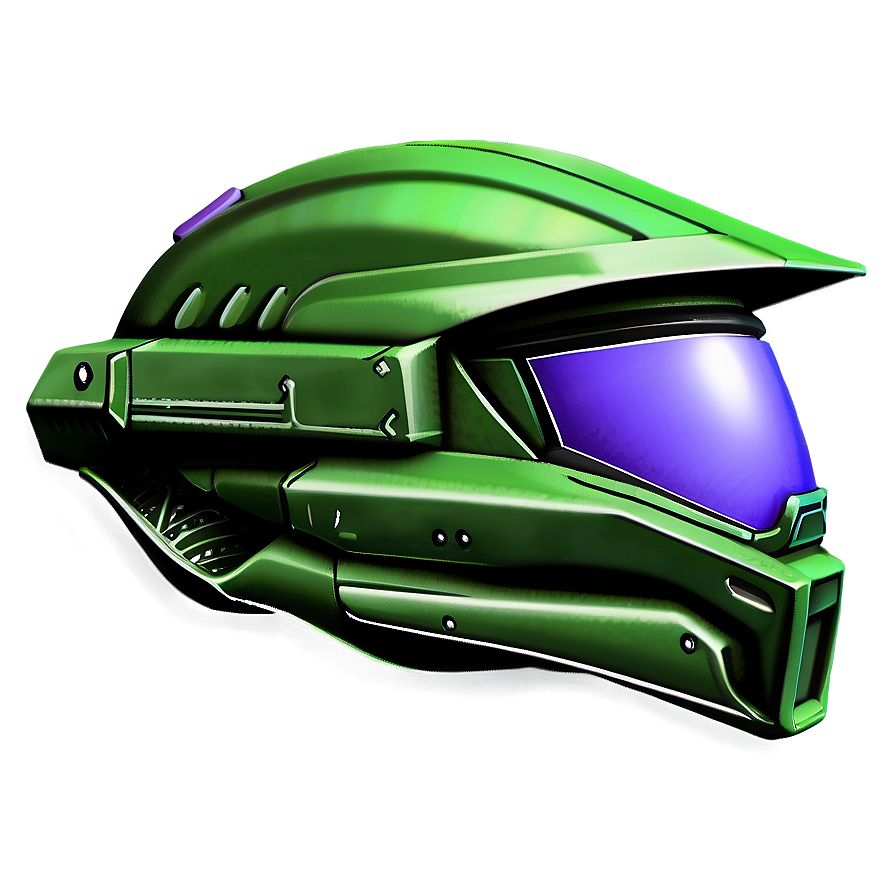 Master Chief Helmet Color Png May31 PNG Image