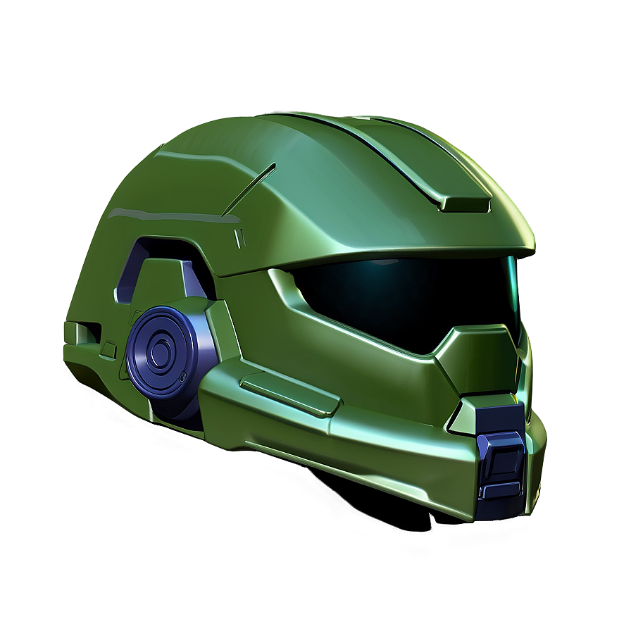 Master Chief Helmet High Detail Png 06132024 PNG Image