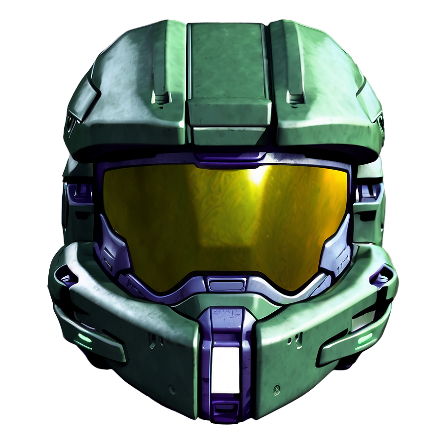 Master Chief Helmet High Detail Png Rfn2 PNG Image