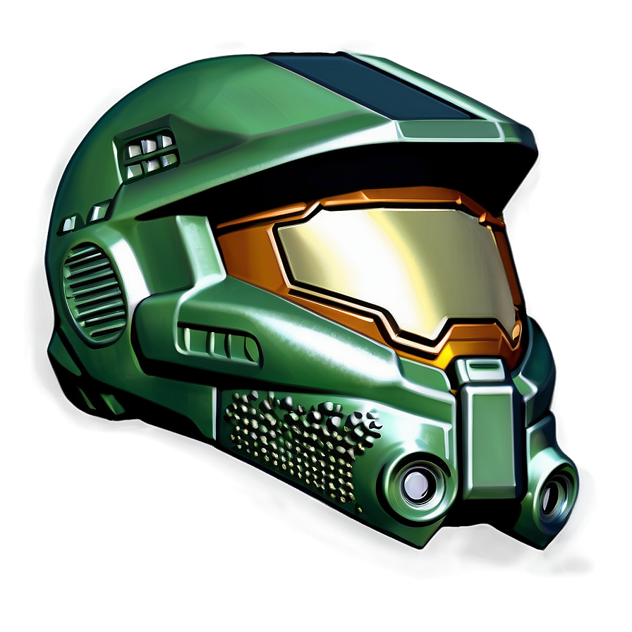 Master Chief Helmet Matte Png 13 PNG Image