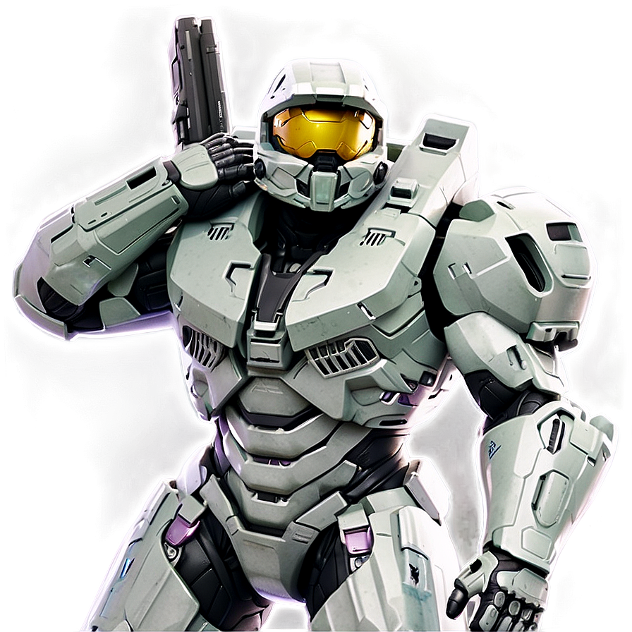 Master Chief Iconic Stance Png 95 PNG Image