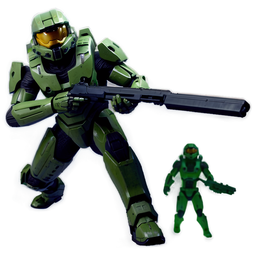 Master Chief In Battle Png 61 PNG Image