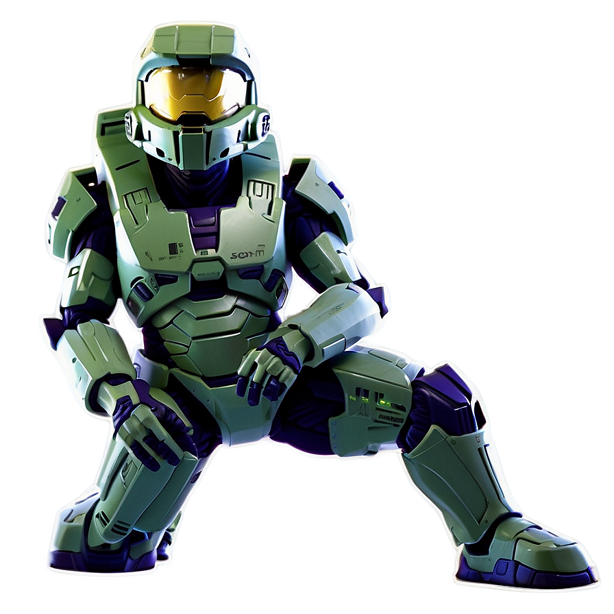 Master Chief Victory Pose Png Fld86 PNG Image