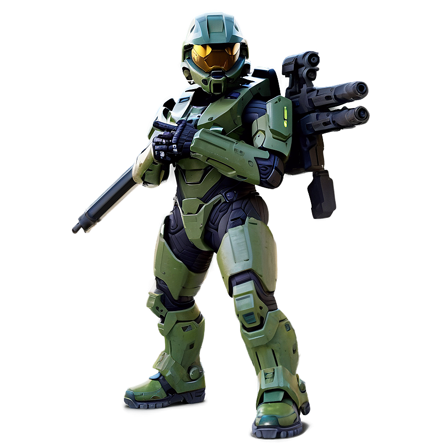 Master Chief With Ghost Vehicle Png Fdx PNG Image