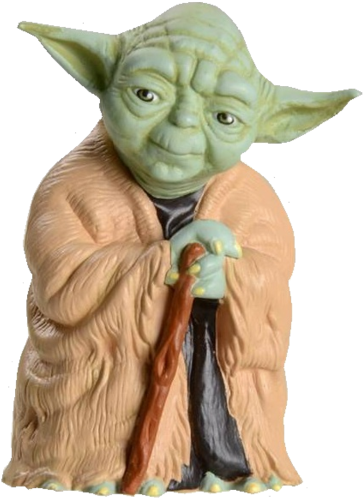 Master Yoda Figurine PNG Image