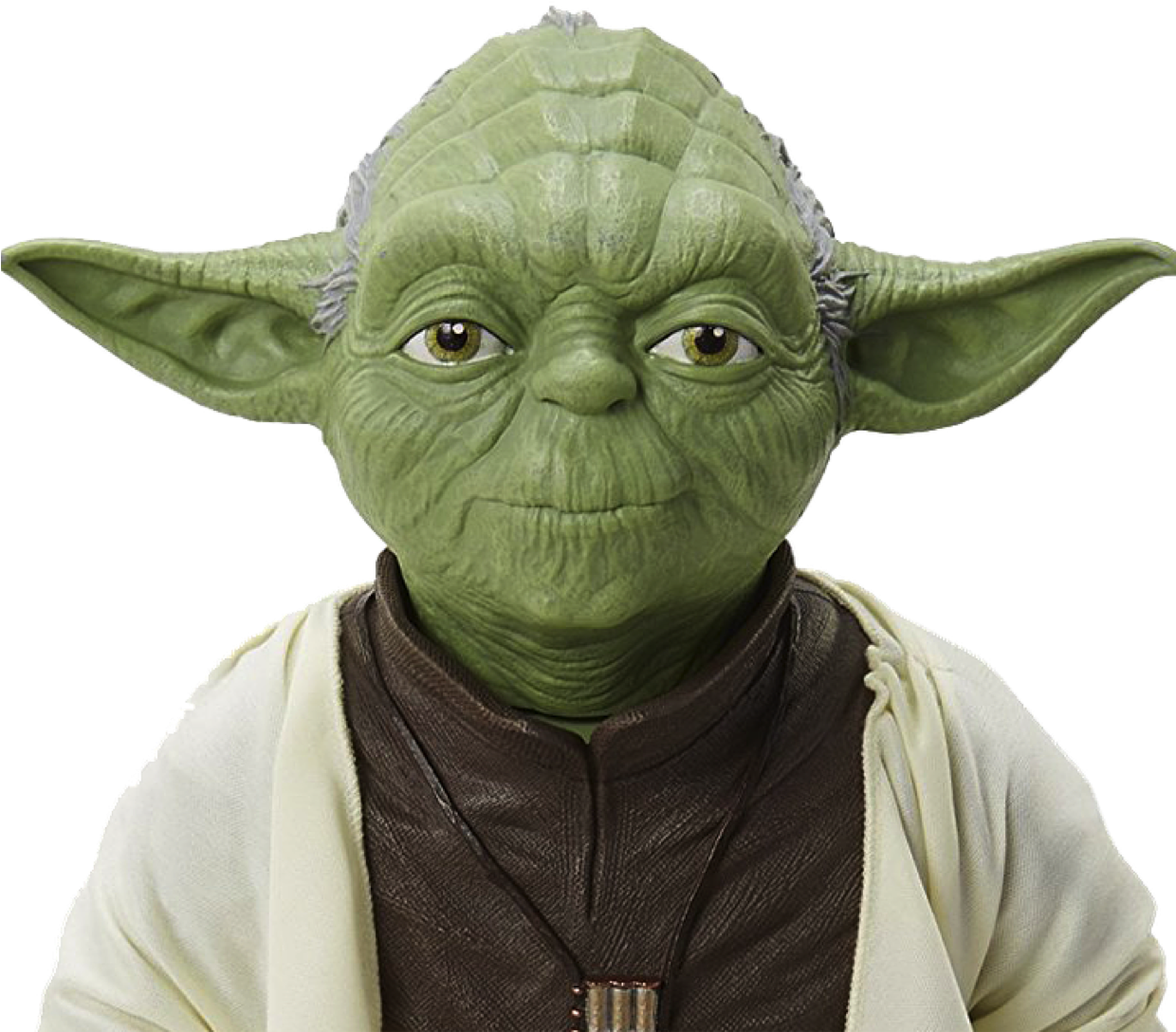 Master Yoda Star Wars Portrait PNG Image