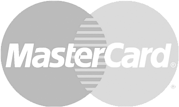 Mastercard Logo Gray Scale PNG Image