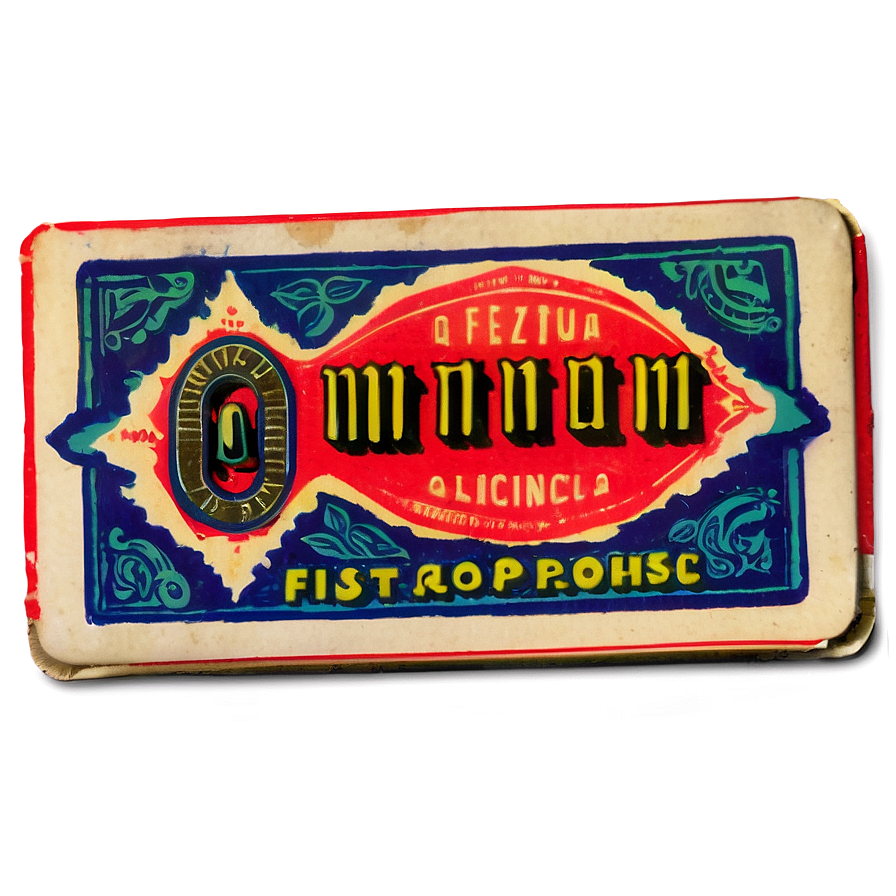 Matchbox Label Art Png 06202024 PNG Image