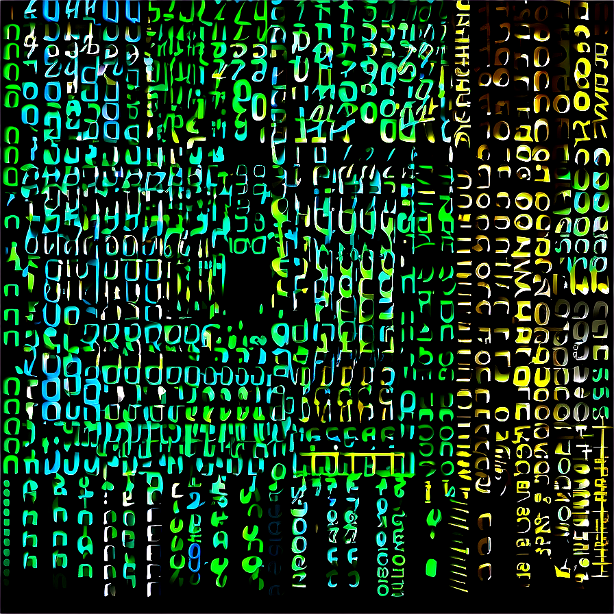 Matrix Code Binary Code Wallpaper Png Sqn55 PNG Image