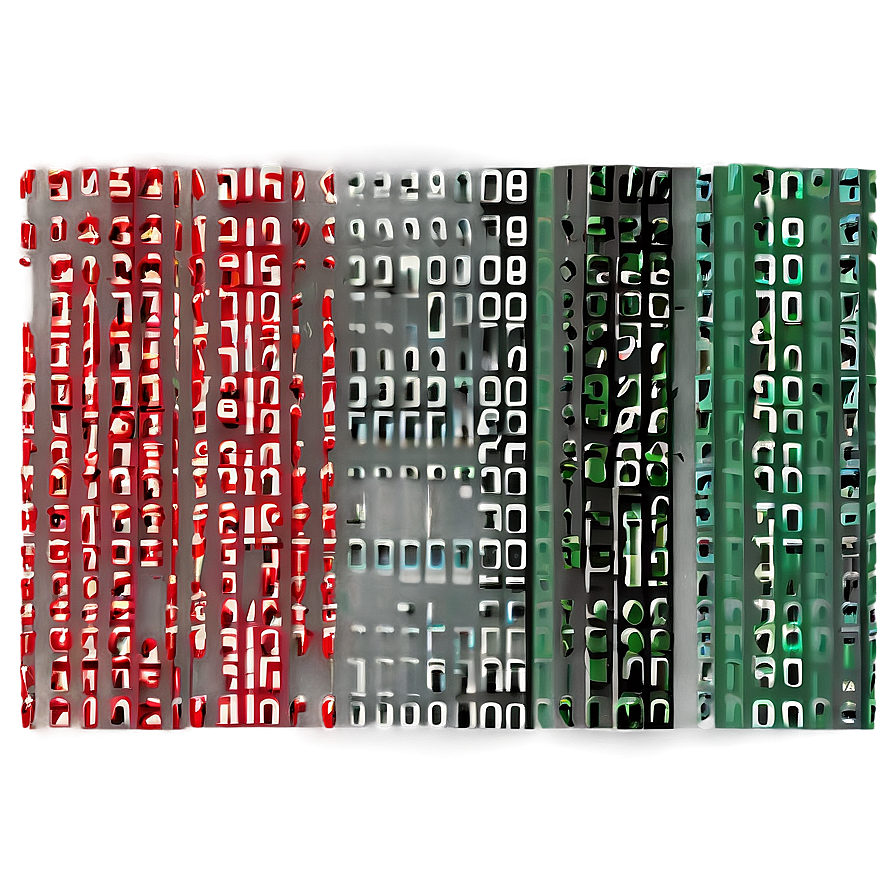 Matrix Code Digital Rain Effect Png Hld PNG Image